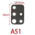 Miniatyrbillede 5 af 11: Galaxy A51 Bakre Kamerafälglins Reservdel Svart