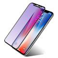 Pikkukuva 2 / 11: Anti-Blueray Skärmskydd 2.5D Carbon 9H 0,3mm iPhone 11 Pro Max Transparent