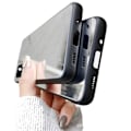 Miniatyrbild 6 av 8: Skyddande Spegelglas - Samsung Galaxy S20 Silver