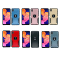 Pikkukuva 5 / 11: Samsung Galaxy A10 - Skyddsskal med Ringhållare Röd