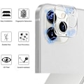 Pikkukuva 3 / 11: 2-PACK iPhone 13 Pro Set med Fram- & Baksida + Kameralinsskydd Transparent