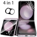 Pikkukuva 4 / 11: Skydda Din Z Flip 6 - 4in1 Hydrogel & 2.5D Kameralinsskydd