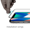 Miniatyrbilde 6 av 11: D:fence Skärmskydd till iPhone XR (Ram) Svart