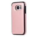 Nkobee Skal med Kortpladser til Samsung Galaxy S7 Roséguld