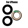 Pikkukuva 10 / 11: 2-PACK Bakre Kamerafälglins Reservdel iPhone 11 Pro Transparent/Genomskinlig