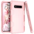 Samsung Galaxy S10E - Robust Skyddande Skal (LEMAN) Roséguld Roséguld