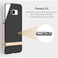Miniatyrbilde 5 av 10: GALAXY S8+ - HYBRID- Stötdämpande skal från ROCK (ORGINAL) Guld