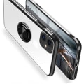 Miniatyrbild 7 av 11: Skyddande Skal med Ringhållare FLOVEME - iPhone 12 Mini Guld