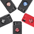 Miniatyrbillede 11 af 11: iPhone XR - Praktiskt Skal med Ringhållare (AUTO FOCUS) SVART/SVART