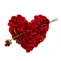 Miniatyrbillede 1 af 3: Mobilhållare i elegant motiv "Flower Heart" - Pop-stand -
