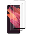 Miniatyrbilde 2 av 10: 2-PACK Galaxy S21 Plus CASE-Friendly Skärmskydd 0,3mm Svart