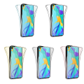Miniatyrbillede 9 af 9: Skyddande Dubbelsidigt Silikonskal NORTH - Huawei P40 Lite Svart