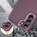 Miniatyrbillede 8 af 11: Samsung Galaxy S24 Armor Skal med Kickstand - Perfekt Skydd, Perfekt Passform Orange