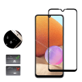 Miniatyrbild 6 av 9: 2-PACK Galaxy A32 5G 2.5D HD 0,3mm Skärmskydd Svart