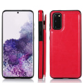 Miniatyrbilde 4 av 11: Samsung Galaxy S20 - Elegant beskyttelsesdeksel med kortholder Röd
