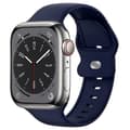 Apple Watch Silikonarmbånd 38mm/40mm/41mm Mörkblå Large