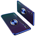 Pikkukuva 4 / 11: Huawei P20 - Elegant Floveme Silikonskal Ringhållare Silver