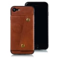 Miniatyrbilde 4 av 11: iPhone 8 - Genomtänkt Skal med Korthållare Röd