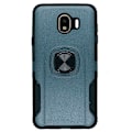 Miniatyrbilde 3 av 11: Skyddsskal med Ringh�llare - Samsung Galaxy J4 2018 Mörkblå