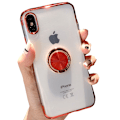 Miniatyrbild 8 av 11: Silikonskal - iPhone XS MAX Röd