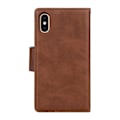 Pikkukuva 7 / 11: Stilrent Hanman Dubbelfunktion Plånboksfodral - iPhone XR Brun
