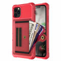 Pikkukuva 4 / 11: iPhone 11 Pro Max - Effektfullt Skal med Kortfack Roséguld