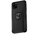 Pikkukuva 10 / 11: iPhone 11 Pro Max - Elegant Leman Skal med Ringh�llare Mörkblå