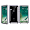 Miniatyrbillede 11 af 11: iPhone X/XS - Effektfullt Stötsäkert Fodral Svart/Röd