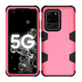 Samsung Galaxy S20 Ultra - Skyddsskal Rosa/Svart