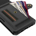 Miniatyrbild 6 av 11: Samsung Galaxy S9 - Genomtänkt Skal med Korthållare Blå