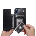 Miniatyrbillede 11 af 11: Samsung Galaxy A10 - Elegant Nkobee Skal med Korthållare Röd