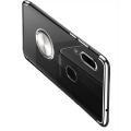 Miniatyrbillede 11 af 11: St�td�mpande Silikonskal med Ringh�llare - Samsung Galaxy A20E Svart