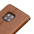Miniatyrbillede 6 af 10: Huawei Mate 20 Pro - Elegant Smart Plånboksfodral (AZNS) Brun