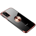 Miniatyrbillede 9 af 11: Samsung Galaxy A41 - Effektfullt Skal med Ringhållare FLOVEME Svart