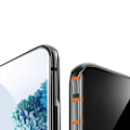 Miniatyrbillede 9 af 11: FULL-GLUE S20 Plus 2-PACK Skärmskydd 9H 0,2mm HD-Clear ProGuard Svart
