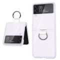 Miniatyrbillede 1 af 5: Praktiskt Skal med Ringhållare - Samsung Galaxy Z Flip 4 Frostad
