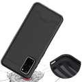Pikkukuva 5 / 11: Effektfullt Jensen Skal med Kortfack - Samsung Galaxy S20 Plus Grön