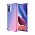 Pikkukuva 1 / 9: Genomtänkt Skyddande Silikonskal Xiaomi Mi 11i 5G Blå/Rosa