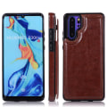 Miniatyrbilde 4 av 11: Huawei P30 Pro - Exklusivt Praktiskt Skal med Kortfack Blå