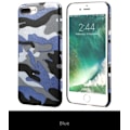 Pikkukuva 6 / 10: Stilsäkert Militärmönstrat skal till iPhone 7 PLUS från NKOBEE Blå