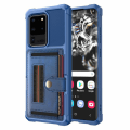 Miniatyrbilde 2 av 11: Samsung Galaxy S20 Ultra - Stilsäkert Skal med Korthållare Grön