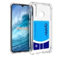 Smidigt Skal med Kortfack - Huawei P30 Lite Transparent