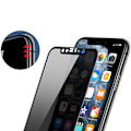 Pikkukuva 8 / 11: ProGuard i11 Pro Max 2-PACK FullCover Anti-Spy Skärmskydd 9H Svart
