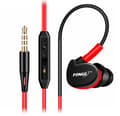 Sport In-ear Hörlurar med Mic (Earphone) Röd