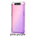 Pikkukuva 4 / 11: Samsung Galaxy A80 - Silikonskal Blå/Rosa