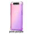 Samsung Galaxy A80 - Silikonskal Rosa/Lila