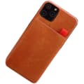 iPhone 11 Pro - Skal med Korthållare Brun