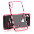 Miniatyrbillede 1 af 11: Skyddskal i Metallfinsh till iPhone XR Roséguld