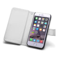 Pikkukuva 1 / 7: iPhone 6/6S Plus - Stilrent Plånboksfodral i Läder från LEMAN Vit