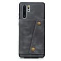 Huawei P30 Pro - Tehokas Retro-kuori korttipidikkeellä Grå